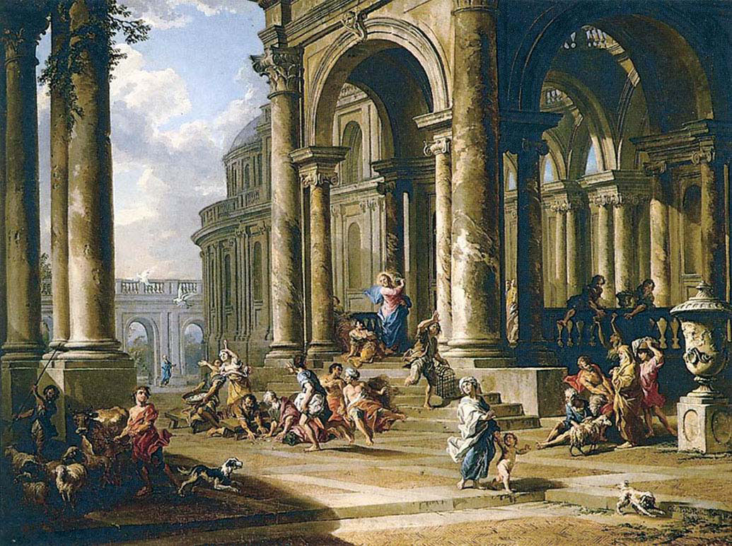 Exclusion of Money Changers from the Temple